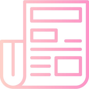 kitap simgesi vektör illüstrasyonu