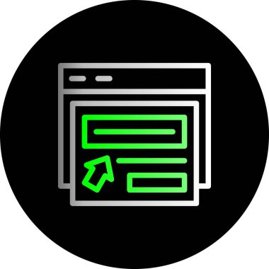 vektör seo web simgesi