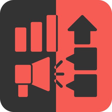 Web ve tasarım için pazarlama vektör simgesi