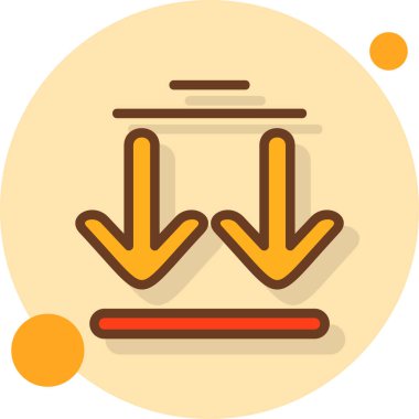 dağıtım lojistik simgesi