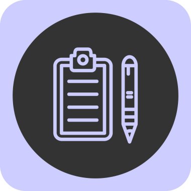 Pano simgesi, vektör illüstrasyonu