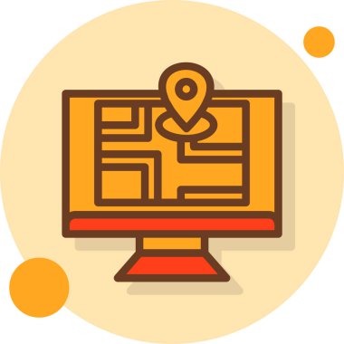 seo modern simgesinin vektör illüstrasyonu