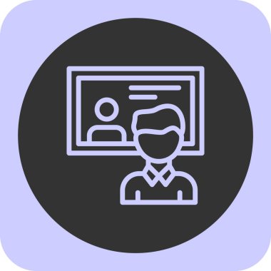 seo modern simgesinin vektör illüstrasyonu