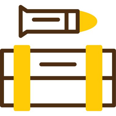 Kalem. Web simgesi basit illüstrasyon