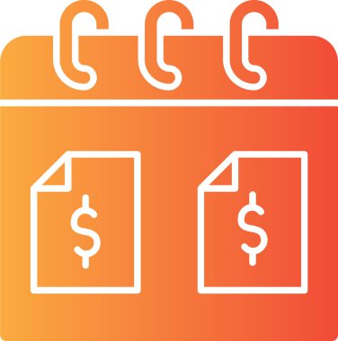 Para için. Web simgesi basit illüstrasyon