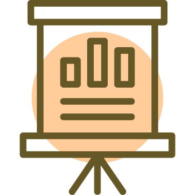 Sinema ikonu vektör illüstrasyonu