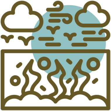 bulut hava durumu ikonu