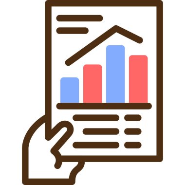 analiz rapor çizelgesi simgesi