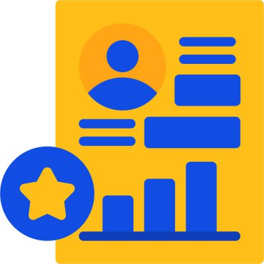 analitik iş finans simgesi