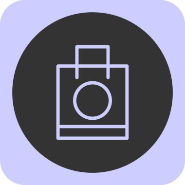 Kamera simgesi, vektör illüstrasyonu