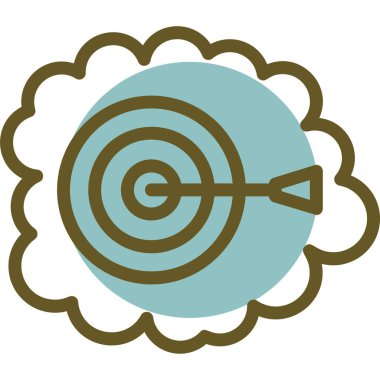 Vektör renk simgesi web için