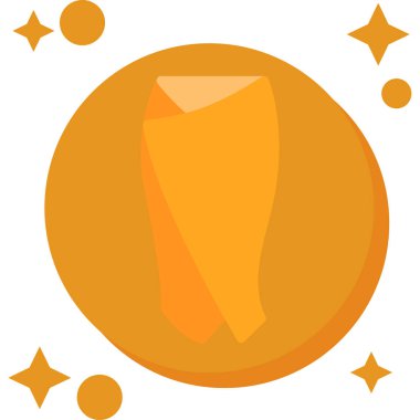 Beyaz arka planda izole edilmiş balkabağı ikonu. Cadılar Bayramı sembolü vektör illüstrasyonu.