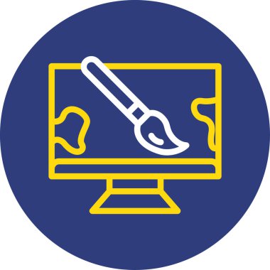 seo modern simgesinin vektör illüstrasyonu