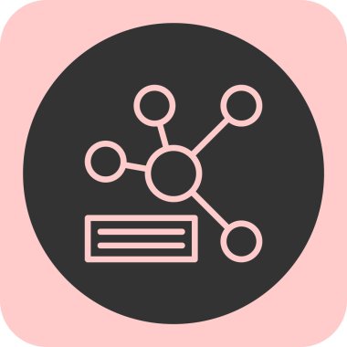 Vektör Paylaşım simgesi çizimi