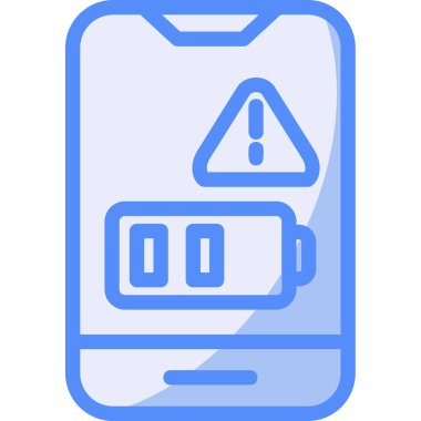 pil şarj etme aygıtı simgesi - taslak biçimi