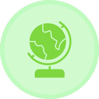 Küresel simge vektör illüstrasyonu