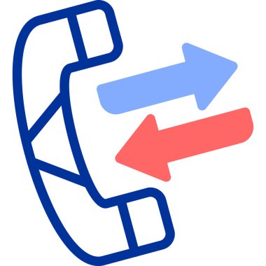 Çağrı. Web simgesi basit illüstrasyon