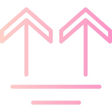 Oklar web simgesi vektör illüstrasyonu