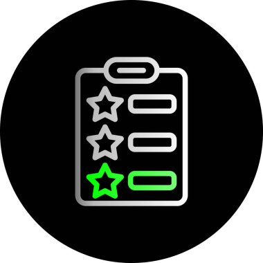 Projeniz, projeniz veya projeniz için vektör yıldız simgesi