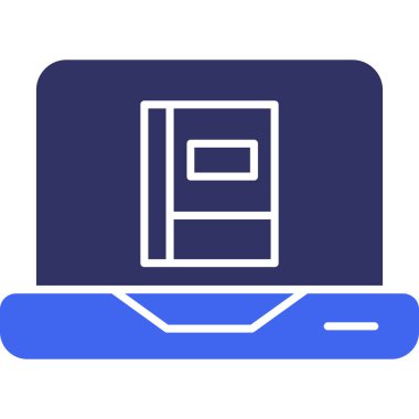 Bilgisayar. Web simgesi basit illüstrasyon