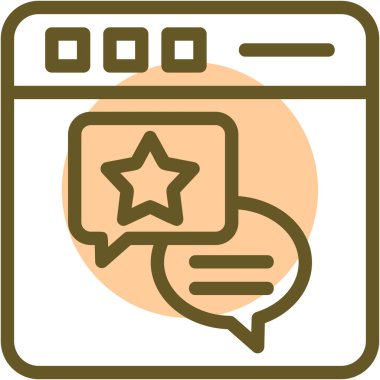 seo modern simgesinin vektör illüstrasyonu