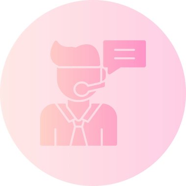 Kadın simge vektör çizim