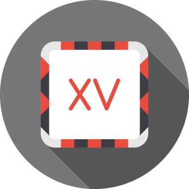 Modern b 'nin vektör illüstrasyonu kart simgesinden yoksun