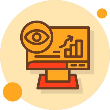 ticari grafik vektör simgesi