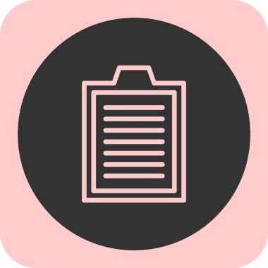 Vektör belgesi Simge illüstrasyonu