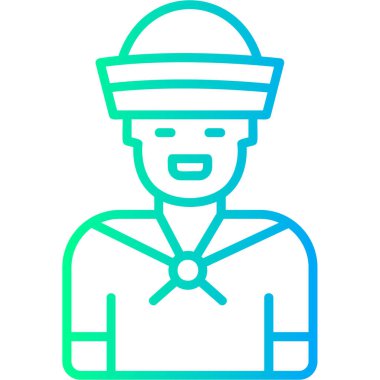 man simgesi vektör illüstrasyonu