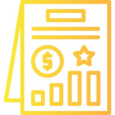 Dolar. Web simgesi basit illüstrasyon