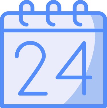 takvim anımsatıcı simgesi vektör illüstrasyonu