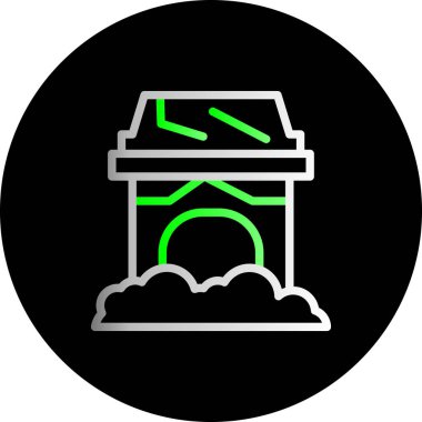 Vektör İnşa Simgesi illüstrasyonu