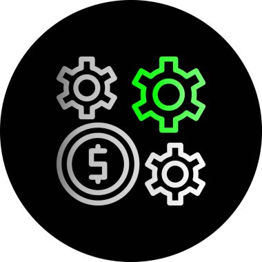 seo modern simgesinin vektör illüstrasyonu