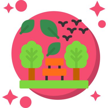 Bir ağacın vektör illüstrasyonu