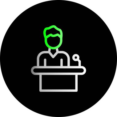 vektör müşteri servis simgesi