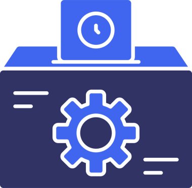 Dişli web simge vektör çizim