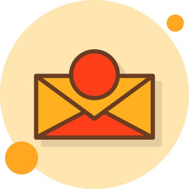 Zarf mektubu. Web simgesi