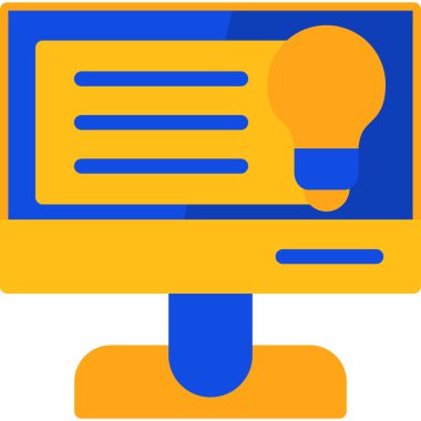 Görüş Düz Geri besleme İki Renk Ağı simgesi, vektör illüstrasyonu