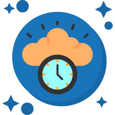 Alarm simgesi vektör illüstrasyonu