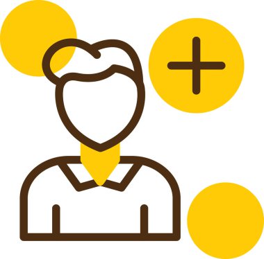 avatar erkek kullanıcı simgesi - özet biçimi