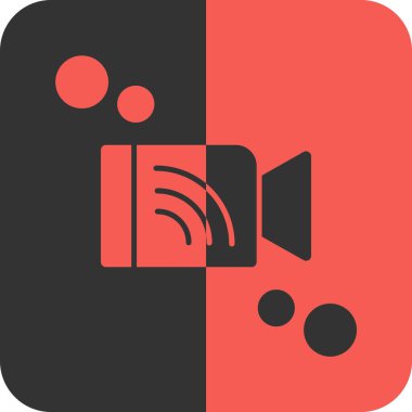 Görüntü kamera simgesi izole edildi. vektör illüstrasyonu.