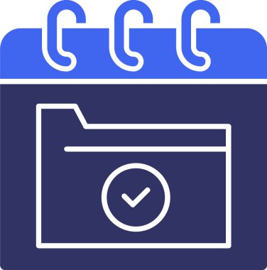 Takvim. Web simgesi basit illüstrasyon