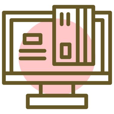 modern simge vektör illüstrasyonu