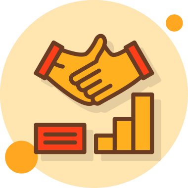 iş yönetimi simgesi vektör illüstrasyonu