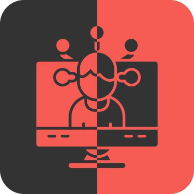 İnsanlar ikonu. düz dizayn biçimi 10