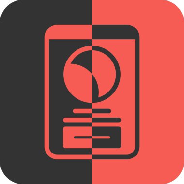 Bir kitap simgesinin vektör illüstrasyonu