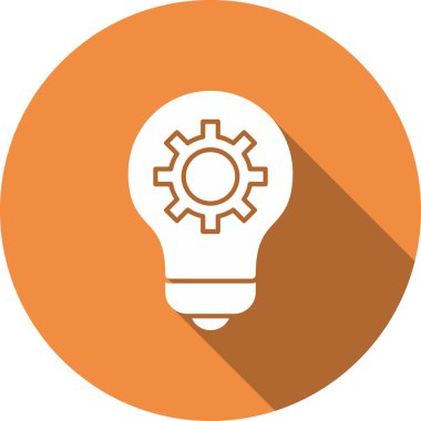 Modern dişli simgesinin vektör çizimi