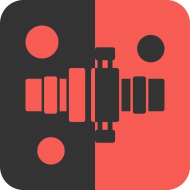 Modern simgenin vektör illüstrasyonu