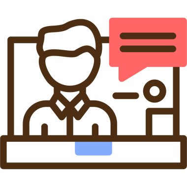 Çevrimiçi sohbet simgesi, özet biçimi